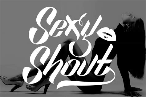 Sexy Shout Free Font Dealjumbo