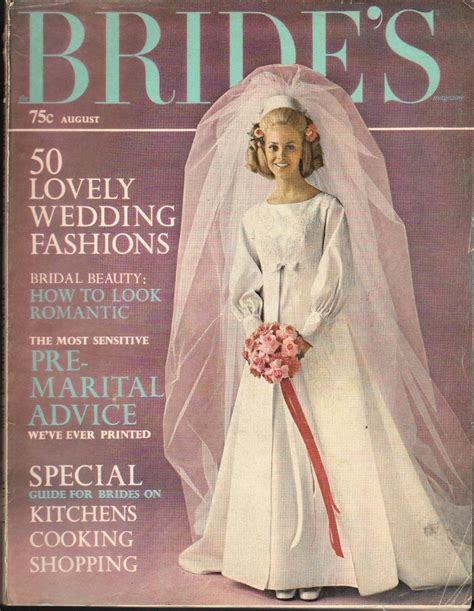 We have the tools to make it as stress free as possible. 1969 Bride's Magazine cover (With images) | Bridal ...