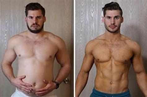 weight loss man shares incredible 12 week transformation in time lapse clip daily star