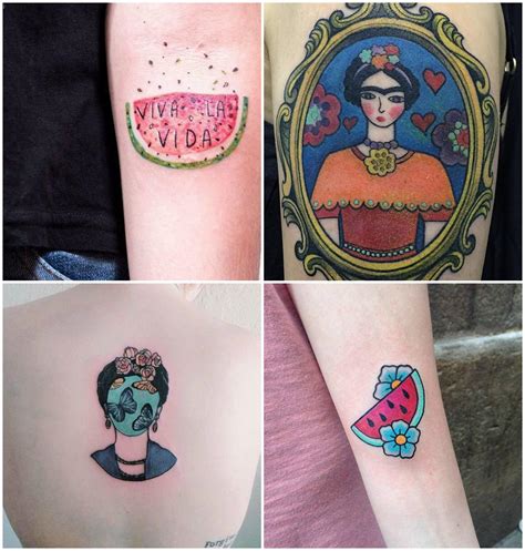 Tatuajes Que Los Amantes De Frida Kahlo Querrán Tener Cultura Colectiva