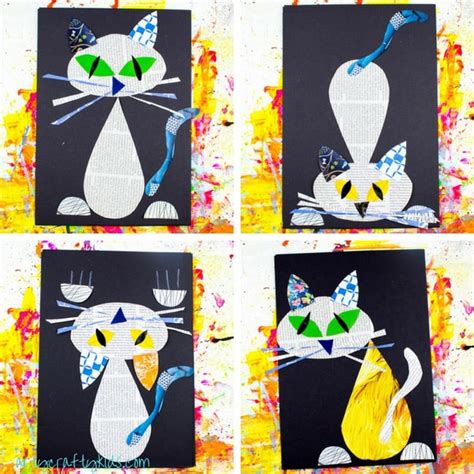 Cuddle Up To These 28 Cat Crafts For Kids - Kids Love WHAT