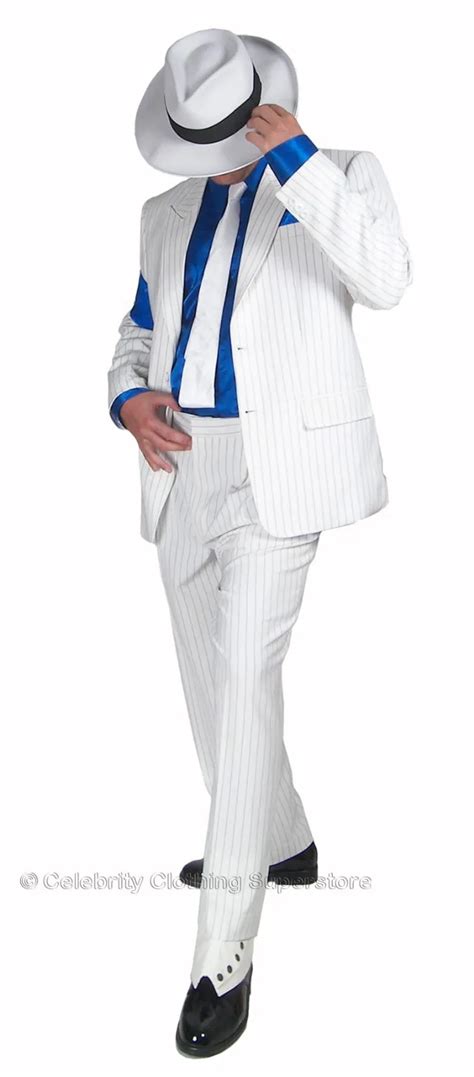 Michael Jackson Smooth Criminal Suit Michael Jackson Cosplay Costume On