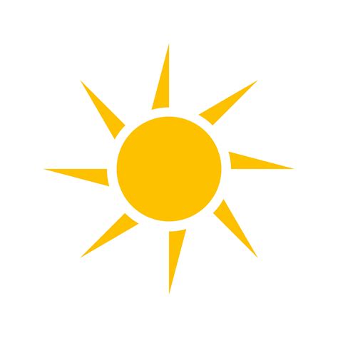 Sun Sun Ray Icon Png Transparent 9663929 Png