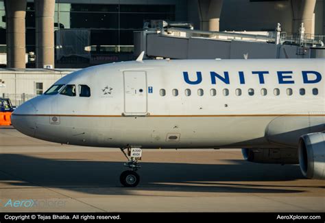 N401ua United Airlines Airbus A320 By Tejas Bhatia Aeroxplorer