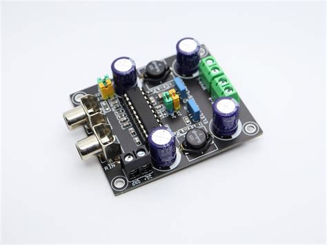 10W Class D Stereo Audio Amplifier With Mute Shutdown And Four Gain