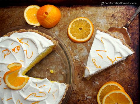 Recipe goldmine has been online since 1999 with over 40,000 quality recipes from around the world. Orange Cream Pie Recipe | Comfortably Domestic