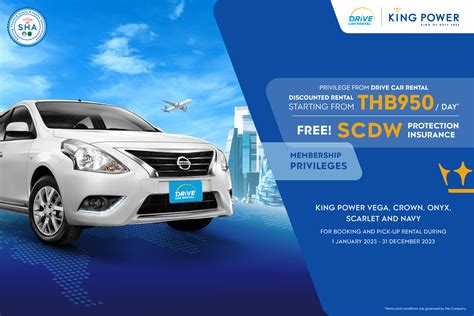 PRIVILEGES & PROMOTION Enjoy special daily rental rate with S.M.T