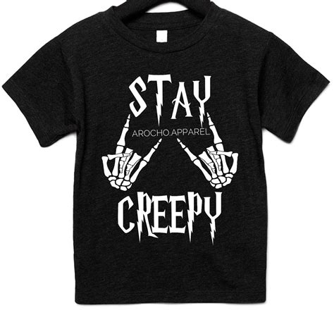 Stay Creepy Halloween Tshirts Shirt Designs Perfect Tees