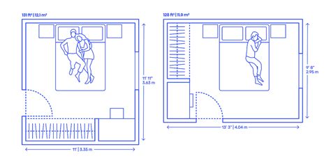 average bedroom size  drawings upgraded home
