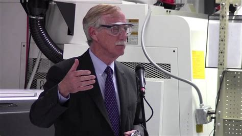 Senator Angus King Speaks About Maine Business At Kennebec Technologies