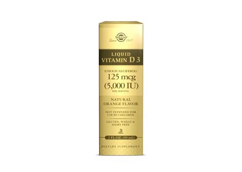 Liquid Vitamin D3 Cholecalciferol 59 Ml W Biou