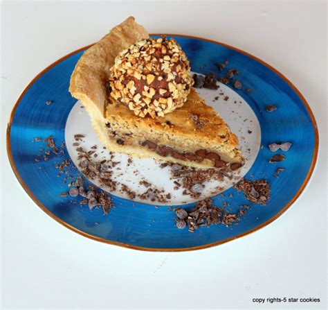 Nestlé® toll house® chocolate chip pie features the sweet, creamy richness of a brown sugar base combined with chopped nuts and delicious chocolate morsels. Chocolate Chip Pie Recipe - Nestle Treat Now - 5 Star Cookies