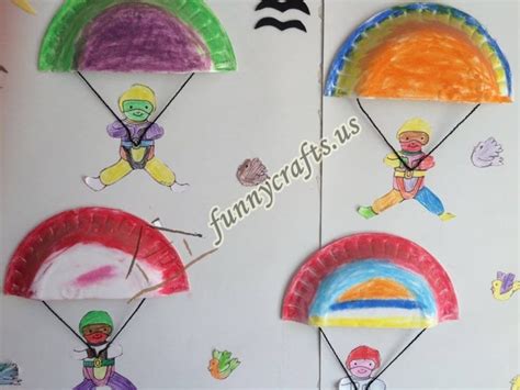 Parachute Craft For Preschoolers