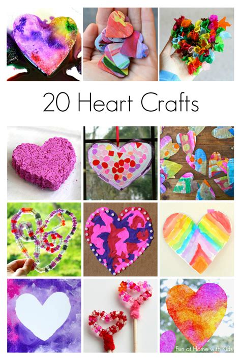 20 Heart Crafts For Kids