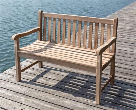 Strandkorb baltikum teak bullauge pe shell dessin 501. Stabile Bank Gartenbank Picadelly 120 cm in Premium Teak ...