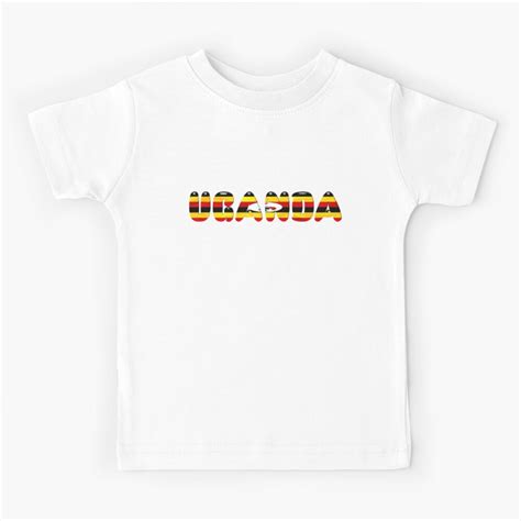 Uganda Kids T Shirt By Phandiltees Redbubble