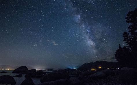 Milky Way Over Lake Tahoe Oc 2973x1846 Via Peace Love Beauty