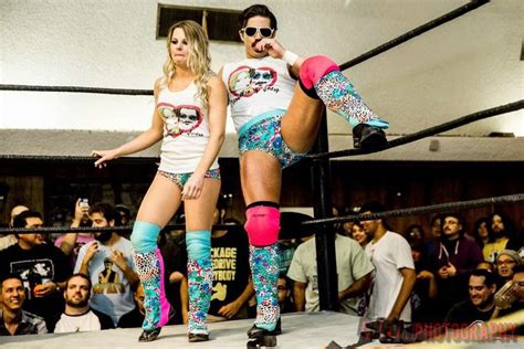 PWG The Worlds Cutest Tag Team Candice LeRae And Joey Ryan