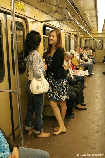 Barefoot On A Subway Train Barefoot Living Going Barefoot Walking