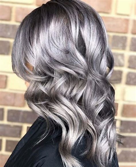 The Prettiest Shades Of Silver Hair And Gray Hair To Inspire Your Next