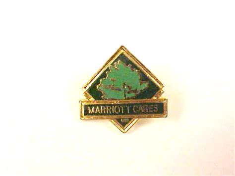 Vintage Marriott Hotel Cares Lapel Pin