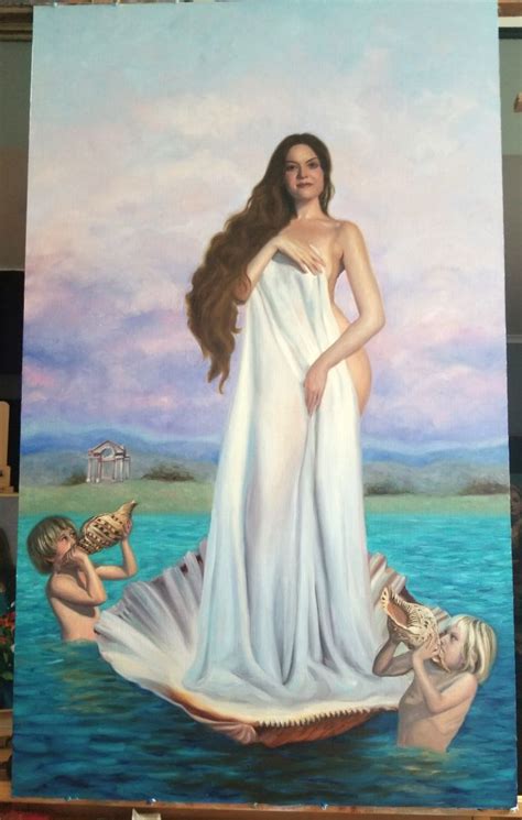 Homage To The Birth Of Venus A Step By Step Painting Demonstration Realism Today Painting
