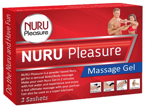 Nuru Pleasure Powder 12 Packets Good For 6 Liters 2028 Oz Nuru Gel