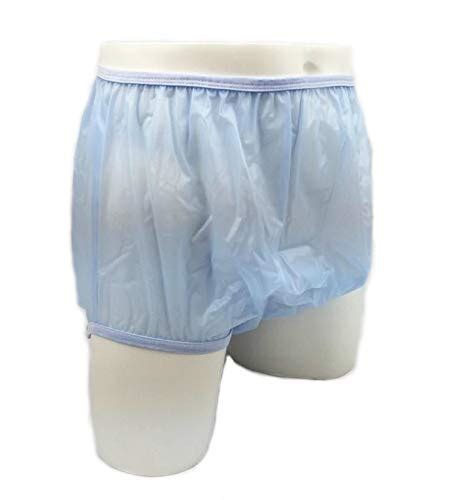 Drylife Adult Waterproof Incontinence Plastic Pants Blue Large