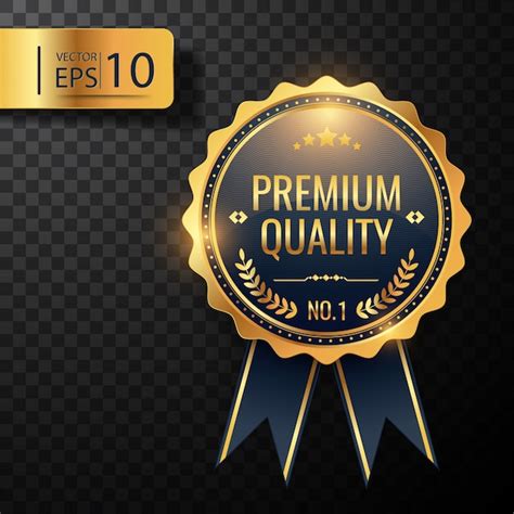 Premium Quality Badge Premium Vector
