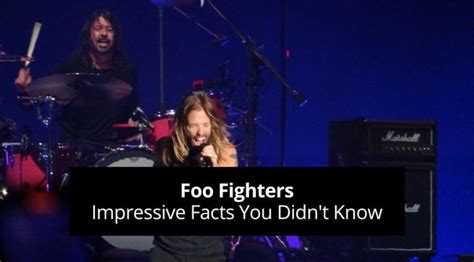 Foo Fighters 23 Impressive Facts You Didn T Know Guvna Guitars