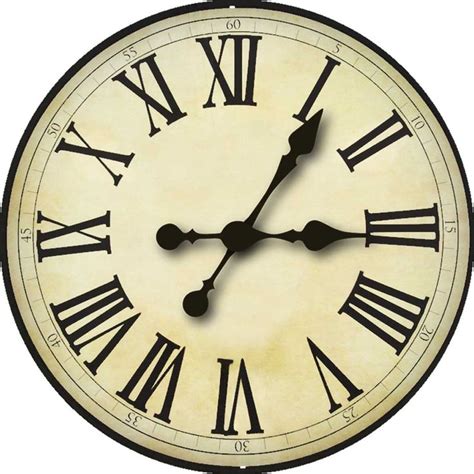 Clock Faces To Print Clip Art Library
