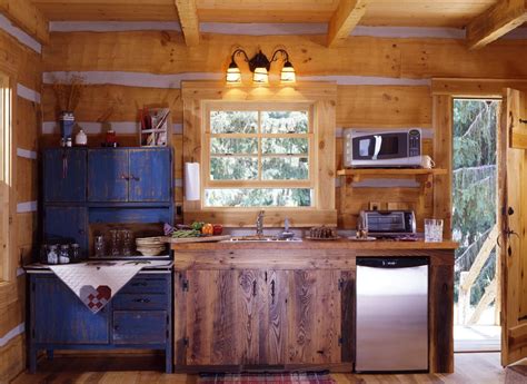 Kitchen Interior 13 Small Cottage Kitchen Tiny Cabin Kitchen Small