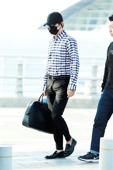 Pin By Btsamino On Yoongi Airport Style Fashion Fashion Cap Korean