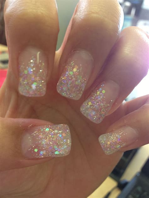 Gel Glitter Nail Designs