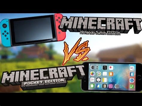 The nintendo switch rumor and speculation thread nintendo switch. Minecraft Nintendo Switch V.S. Minecraft PE COMPARISON ...