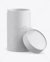 Download Opened Paper Tube Mockup in Tube Mockups on Yellow Images Object Mockups