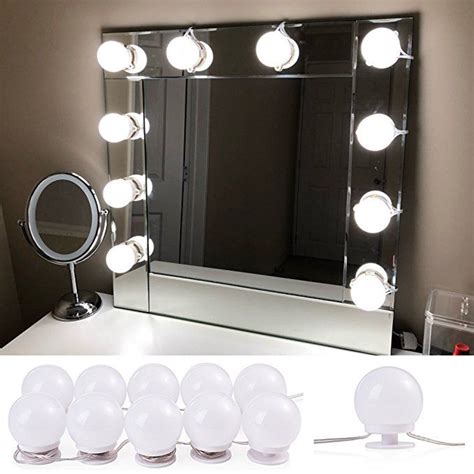Every woman dreams of looking perfect and in order to obtain the state of perfection the lady might need some decent gadget to see all the details of her pretty. Lvyinyin Vanity Mirror with Lights Hollywood Makeup ...