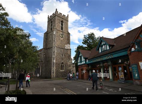 General View Of Haverhill A Market Town In Suffolk Uk Stock Photo Alamy