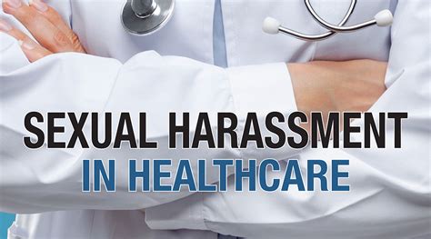 Many Physicians Experience — But Do Not Report — Sexual Harassment Faculty Of Medicine