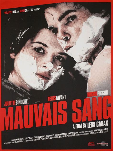 Mauvais Sang Original R U S Mini Movie Poster Posteritati Movie