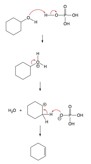 Write Out A Step By Step Mechanism For The Dehydration Reaction Of
