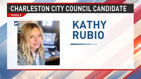 Kathy Rubio Democrat Charleston City Council Ward 8 Candidate