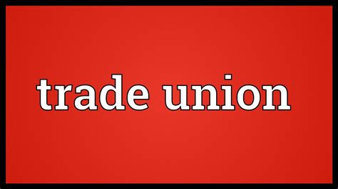 11 Most Important Differences Between Registered Trade Union And