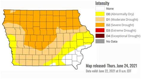 Latest Report Shows Slight Shift In Iowas Drought