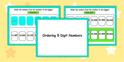 Ordering 5 Digit Numbers Flipchart Teacher Made Twinkl