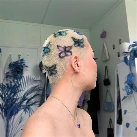 Super Cool Painted Buzzcut Ideas Beauty Bay Edited