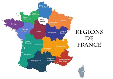Voyage Région De France ≡ Voyage Carte Plan