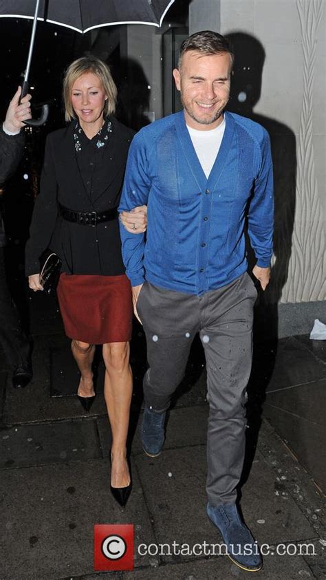 Dawn andrews and gary barlow have been married for 21 years. Gary Barlow - X Factor Judges Night Out at Nobu | 9 ...