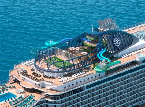 With a length of 323 meters, the ship can accommodate up to 5429 passengers, who can expect great fun. MSC Seaview | Crusit.bg