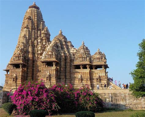 Kandariya Mahadev Temple At Khajuraho Madhya Art Destinations